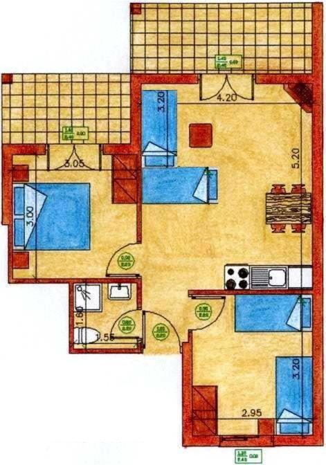 Ydna Family Hotel Apartments Posidi Exterior foto